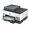 HP Smart 750 WiFi Duplex Printer with Smart-Guided Button, Print, Scan, Copy, Wireless, up to 12K Black or 8K Color Pages of Ink in The Box