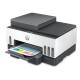 HP Smart 750 WiFi Duplex Printer with Smart-Guided Button, Print, Scan, Copy, Wireless, up to 12K Black or 8K Color Pages of Ink in The Box