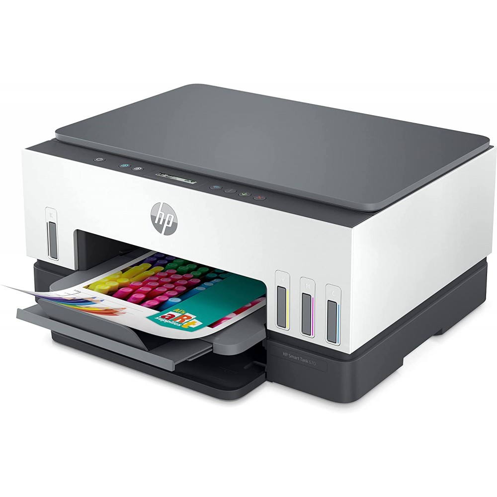 Hp Smart Tank 670 All In One Wireless Integrated Ink Tank Colour Printer 2847