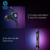 HP Wired Gaming Earbuds with mic Deep Bass Earphones in-Ear Headset Stereo Headphone with Detachable Dual Microphone for Mobile Gaming, Nintendo Switch, Xbox One, PS4, Pro, PC - Black