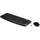 HP Wireless Keyboard and Mouse 300 Black 