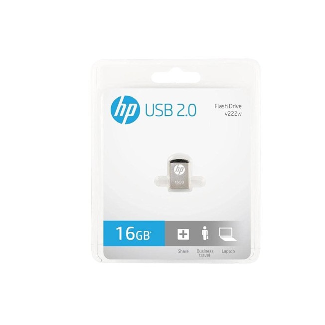 HP v222w 64GB USB 2.0 Pen Drive (Silver) HP v222w 64GB USB 2.0 Pen Drive (Silver)