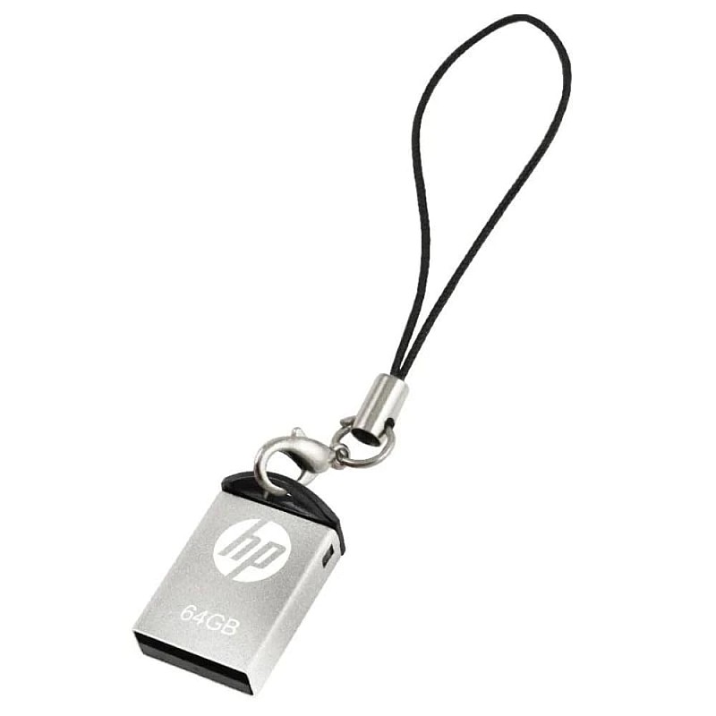 HP v222w 64GB USB 2.0 Pen Drive (Silver)