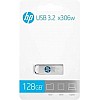 HP x306w 128GB USB 3.2 Pen Drive, Silver