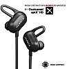 Hammer Swing Bluetooth Wireless in Ear Earphones with Mic (Black)