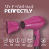 Havells 1000 Watt Foldable Hair Dryer; 2 Heat Settings (Hot/Warm), Heat Balance Technology | Purple | Your Perfect Blow Dry Companion For Effortless Hair Styling | Hd1810