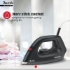 Havells Dry Iron Dazzle 1100 Watts, Iron Press, Greblon Non Sick Soleplate with German Technology| Shock Proof Body| Aerodynamic Design, 360° Swivel Cord|2 Years Door Step Warranty by Havells (Black)