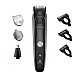 Havells GS6400 Quick Charge Multi-Grooming Kit with Beard, Detail and Nose Trimmer, 50,Minutes Runtime (Black)