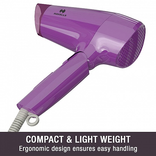 Havells hd3101 hair dryer 1200w purple