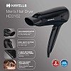 Havells HD3162 Men's 1565 Watts Hair Dryer with Thin Concentrator - Black