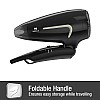 Havells HD3181 1600 Watts Unisex Foldable Hair Dryer; 3 Heat (Hot/Warm/Cold) Settings including Cool Shot Button; Heat Balance Technology (Black)