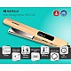 Havells HS4152 Titanium plates professional Hair Straightener; Adjustable temperature with instant heating; For all hair types (Gold)