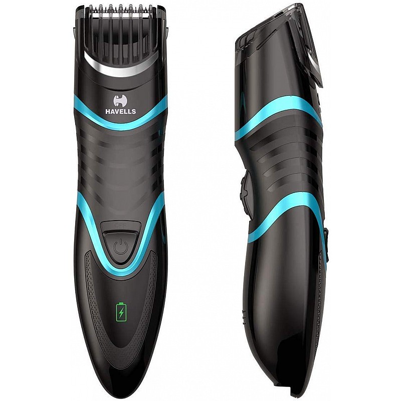 Havells USB Quick Charge Zoom Wheel Beard Trimmer (Blue)