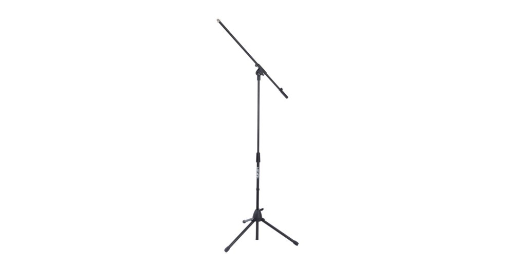 Hawk Proaudio HMS65 Tripod Mic Stand with Fixed-length Boom (Black)