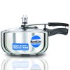 Hawkins 3 Litre Inner Lid Pressure Cooker, Stainless Steel Cooker, Induction Cooker, Silver (HSS3W)