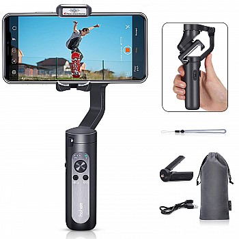 Hohem iSteady X - 3-Axis 259g Lightweight Smartphone Gimbal Foldable Handheld Pocket Stabilizer 