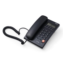 Hola TF 700 Corded Speaker Phone with Caller ID (CLI) and Two Way Speakerphone Function Supported by Date/Time Display (Black)