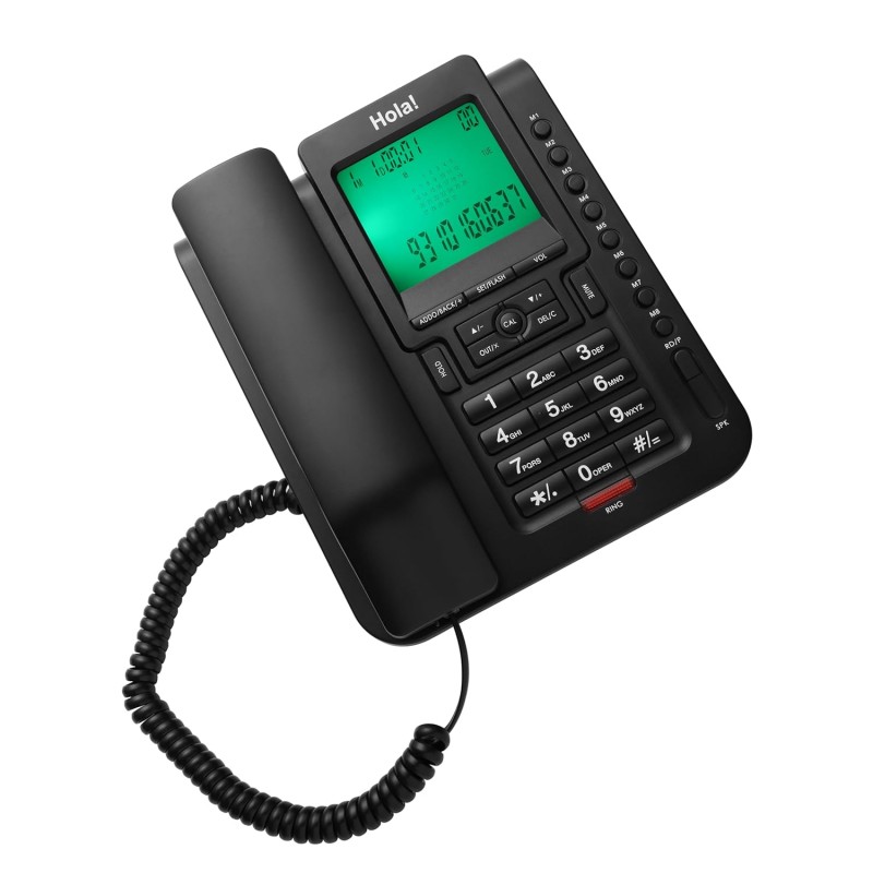 Hola TF 710 Big Display Caller ID Speaker Phone with 6 One Touch Memory