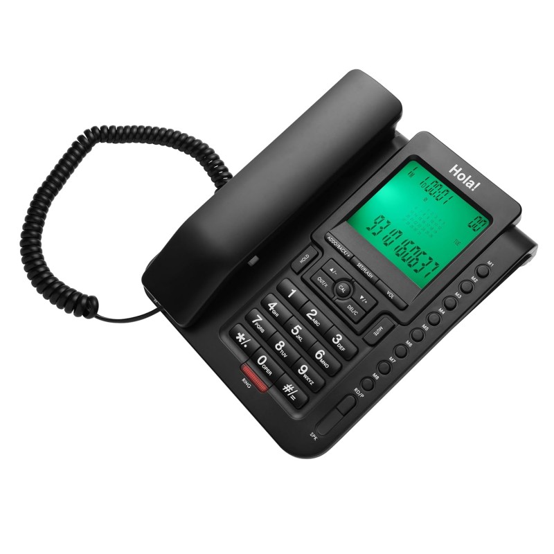 Hola TF 710 Big Display Caller ID Speaker Phone with 6 One Touch Memory