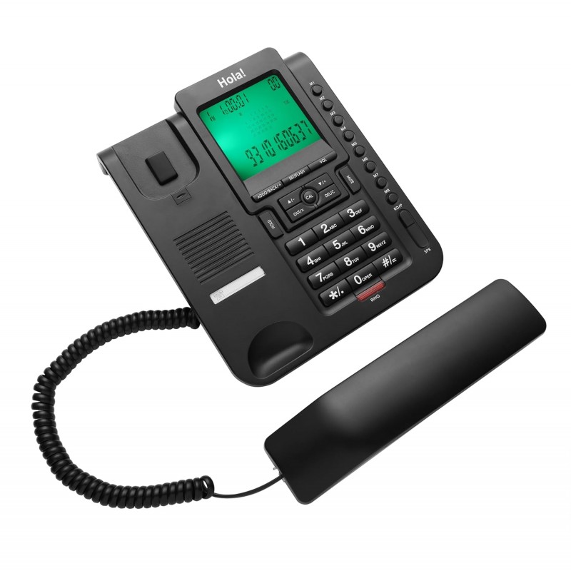 Hola TF 710 Big Display Caller ID Speaker Phone with 6 One Touch Memory