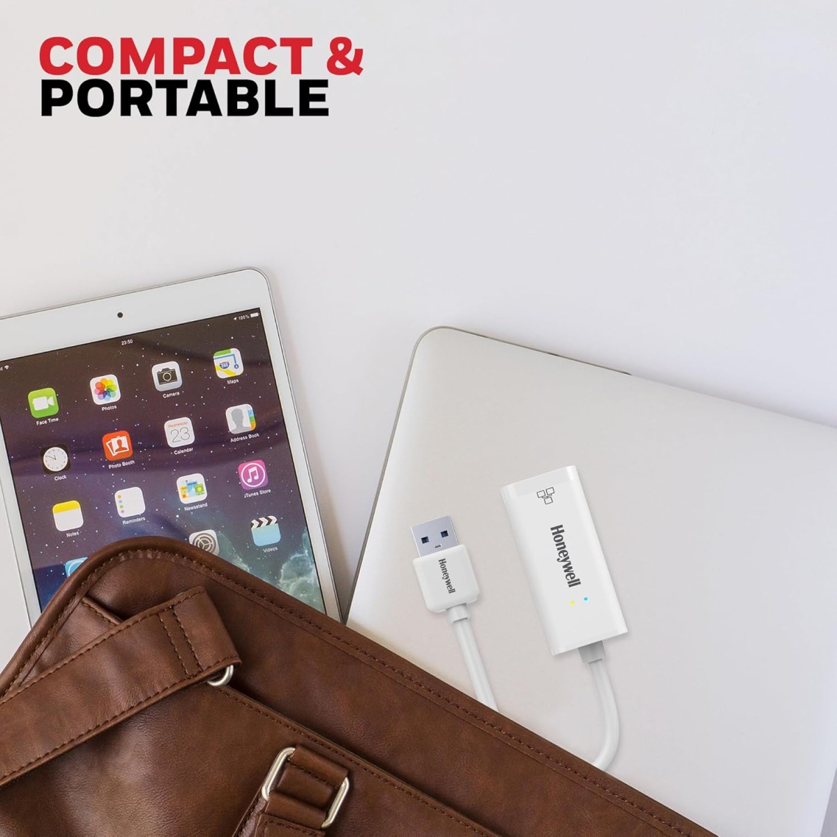 Honeywell High-Speed Type C to RJ45 Gigabit Ethernet Adapter, 10/100/1000 MBPS Network LAN speeds, Universally Compatible with All Type C MacBooks, laptops, PCs, Xbox, PS5, Tablets, etc.