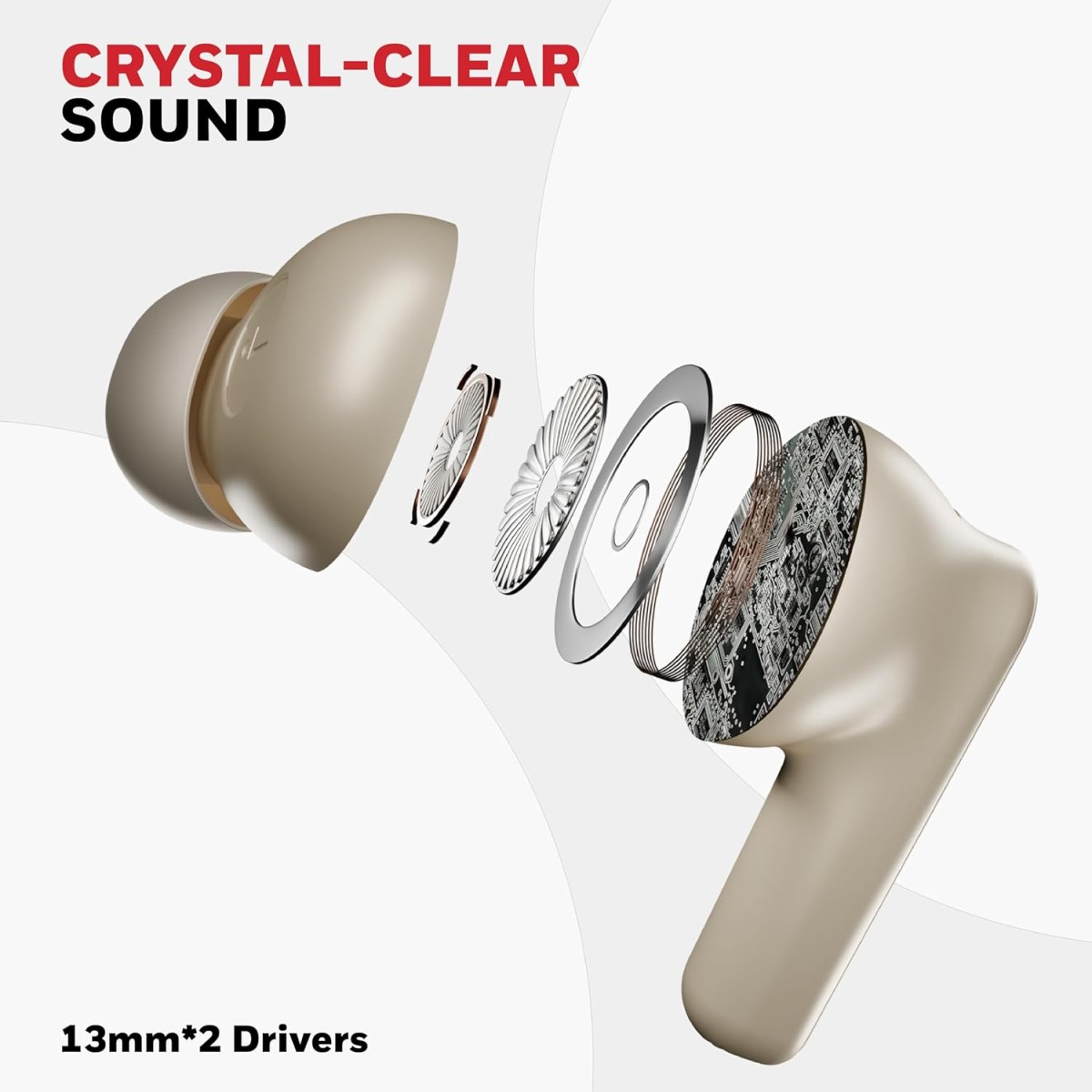 Honeywell New Launched Moxie V1400 Bluetooth v5.4 TWS in-Ear Earbuds, ENC with 4 Mics for HD Calling