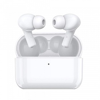 Honor Choice Bluetooth Earbuds Headphone Dual-Microphone, Noise Reduction for Calls, IP54 Waterproof and Dustproof Earphone, White