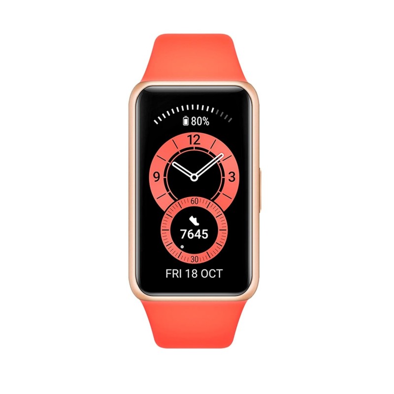 Huawei Band 6 Fitness Tracker Smartwatch for Men Women, 1.47''AMOLED Color Screen, SpO2,24H Heart Rate Monitor,14 Days Battery Life,Female Cycle Tracker, 5ATM Waterproof, Global Version,Black