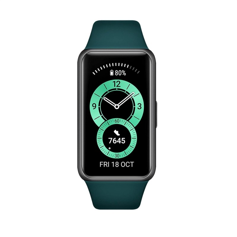 Huawei Band 6 Fitness Tracker Smartwatch for Men Women, 1.47''AMOLED Color Screen, SpO2,24H Heart Rate Monitor,14 Days Battery Life,Female Cycle Tracker, 5ATM Waterproof, Global Version,Black