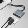 Humble USB-C to HDMI Adapter, 3-in-1 Hub with 4K@30Hz HDMI, USB 3.0 @ 5Gbps, 100W PD Charging Port for MacBook, Laptop, PC and Type-C Devices, (1 Year Warranty)