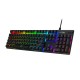 HyperX Alloy Origins Mechanical USB Gaming Keyboard Software Controlled Light and Macro Customization Linear Switch Red-RGB LED Backlit Black