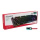 HyperX Alloy Origins Mechanical USB Gaming Keyboard Software Controlled Light and Macro Customization Linear Switch Red-RGB LED Backlit Black