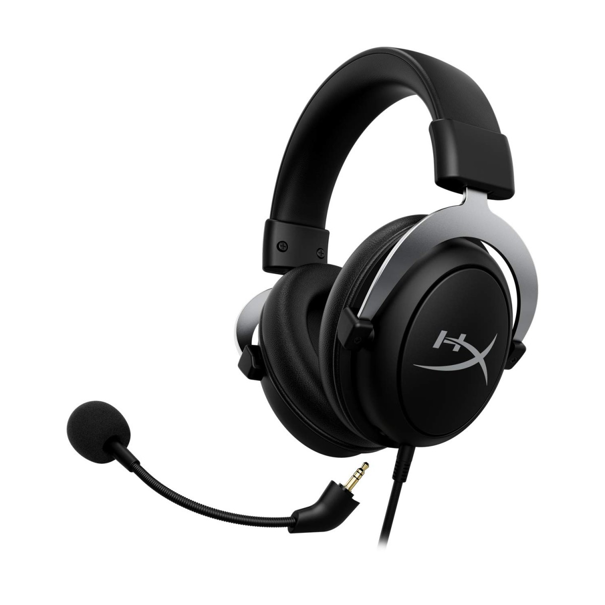 HyperX CloudX, Official Xbox Licensed Wired Over The Ear Headset with Mic (Silver)