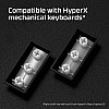 HyperX Double Shot PBT Pudding Full OEM  104 Keycaps Set   Mechanical Keyboards - Black