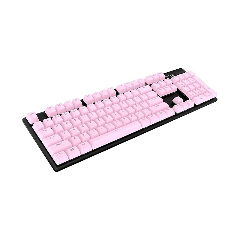 HyperX Double Shot PBT Pudding Full OEM  104 Keycaps Set   Mechanical Keyboards - Black