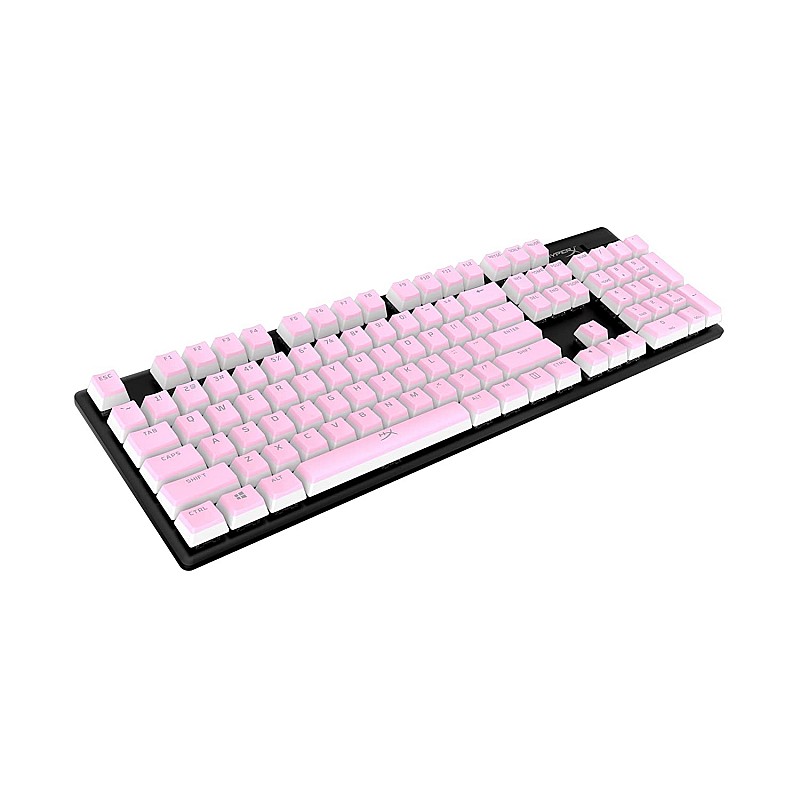 HyperX Double Shot PBT Pudding Full OEM  104 Keycaps Set   Mechanical Keyboards - Black