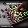 HyperX Double Shot PBT Pudding Full OEM  104 Keycaps Set   Mechanical Keyboards - Black