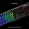 HyperX Double Shot PBT Pudding Full OEM  104 Keycaps Set   Mechanical Keyboards - Black