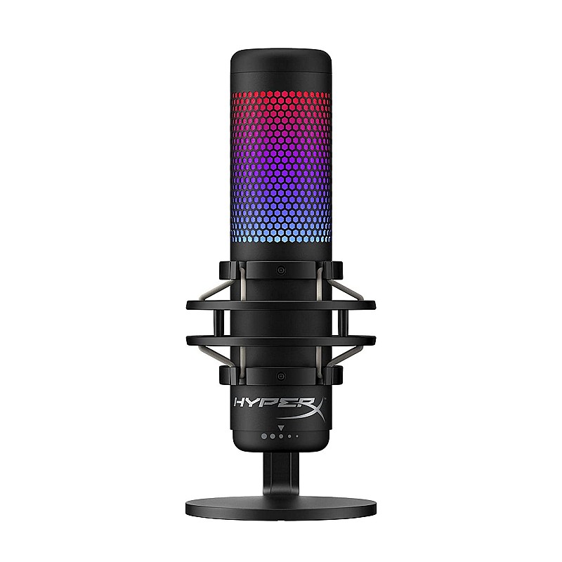 HyperX QuadCast S RGB USB Condenser Microphone for PC, PS4 and Mac, Gaming, Streaming, Podcasts, Twitch, YouTube, Discord (HMIQ1S-XX-RG/G)