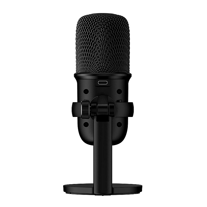 HyperX SoloCast – USB Condenser Gaming Microphone, for PC, PS4, and Mac, Tap-to-Mute Sensor