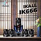 IKALL IK666 5.1 Channel Wireless, USB, Auxiliary, Bluetooth Speaker Systems - Black