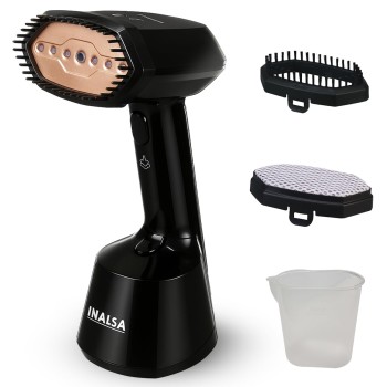 INALSA Garment Steamer,Steam Iron Press - Vertical & Horizontal Steaming up to 22G/Min|1400 Watts|300Ml Water Tank|Ceramic Coated Steam Head|Heats Up in 20s|Detachable Lint & Steam Brush,Cosicosy 1400 INALSA Garment Steamer,Steam Iron Press - Vertical & Horizontal Steaming up to 22G/Min|1400 Watts|300Ml Water Tank|Ceramic Coated Steam Head|Heats Up in 20s|Detachable Lint & Steam Brush,Cosicosy 1400