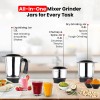 INALSA Mixer Grinder|500W Powerful Motor|High RPM 21000 for Finer Grinding Result|3 Stainless Steel Jars (1.2 L,0.8 L,0.4 L)|Leak-Proof Lid|3 Speed Control & Pulse Function|2 Year Warranty|Jazz Bold INALSA Mixer Grinder|500W Powerful Motor|High RPM 21000 for Finer Grinding Result|3 Stainless Steel Jars (1.2 L,0.8 L,0.4 L)|Leak-Proof Lid|3 Speed Control & Pulse Function|2 Year Warranty|Jazz Bold