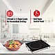 Kenstar 2000 W Induction Cooktop Touch Panel  (Black, Silver, INFRA STOV)