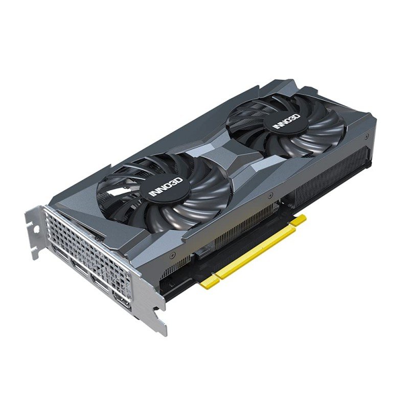 INNO3D NVIDIA GEFORCE RTX 3060 Ti Twin X2 OC LHR 8 GB GDDR6 256-bit PCI-E 4.0 X16 Gaming Graphics Card - N306T2-08D6X-119032DH, pci_e_x4 INNO3D NVIDIA GEFORCE RTX 3060 Ti Twin X2 OC LHR 8 GB GDDR6 256-bit PCI-E 4.0 X16 Gaming Graphics Card - N306T2-08D6X-119032DH, pci_e_x4