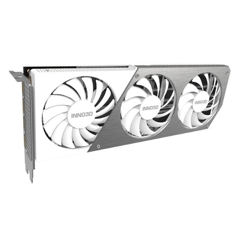 INNO3D NVIDIA GEFORCE RTX 4070 Ti X3 OC 12GB White GDDR6X 192-bit PCI-E 4.0 X16 Gaming Graphics Card - N407T3-126XX-186148W INNO3D NVIDIA GEFORCE RTX 4070 Ti X3 OC 12GB White GDDR6X 192-bit PCI-E 4.0 X16 Gaming Graphics Card - N407T3-126XX-186148W