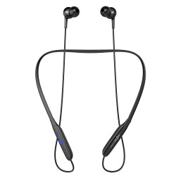 Instaplay insta buds 5.0 bluetooth wireless  earphones with extra bass stereo sound, voice assistant with mic (black)
