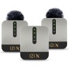 IZI X Dual Channel Wireless Microphone, 360° Omnidirectional, 120M Range, 16Hr Playback, Active Noise Cancellation, Fast Charging, DSLR & Android/iOS Compatible, Ideal for Vlogging IZI X Dual Channel Wireless Microphone, 360° Omnidirectional, 120M Range, 16Hr Playback, Active Noise Cancellation, Fast Charging, DSLR & Android/iOS Compatible, Ideal for Vlogging