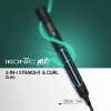 Ikonic 2 in 1 Staright n Curl Wide Hair Straightener (Slim - Black & Teal) Ikonic 2 in 1 Staright n Curl Wide Hair Straightener (Slim - Black & Teal)
