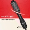 Ikonic 3 in 1 Express Styler Black, Professional Volumizer Blow Dryer 1200W Hot Air Brush for Women Innovative Air Flow Vents Mixed Styling Bristles Ceramic Titanium Tourmaline-Coated Brush Head, Multi Hair Styler for 75% shinier blowouts results. Ikonic 3 in 1 Express Styler Black, Professional Volumizer Blow Dryer 1200W Hot Air Brush for Women Innovative Air Flow Vents Mixed Styling Bristles Ceramic Titanium Tourmaline-Coated Brush Head, Multi Hair Styler for 75% shinier blowouts results.